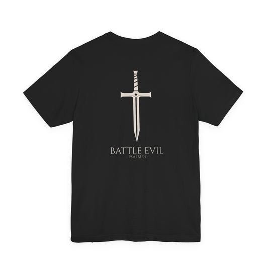 Battle Evil Psalm 91 Tee — back