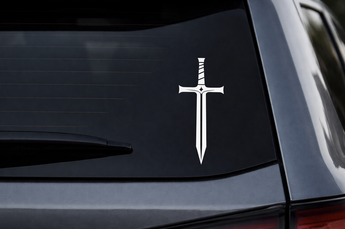 Battle Evil Sword Decal