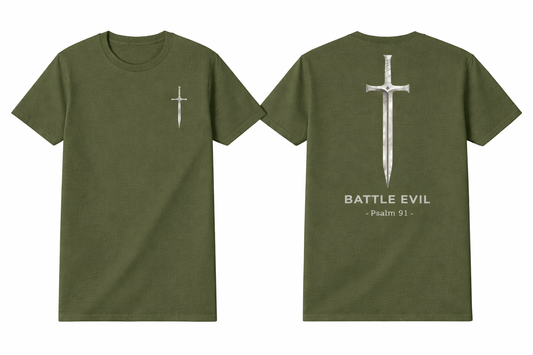 Battle Evil – Psalm 91 Tee