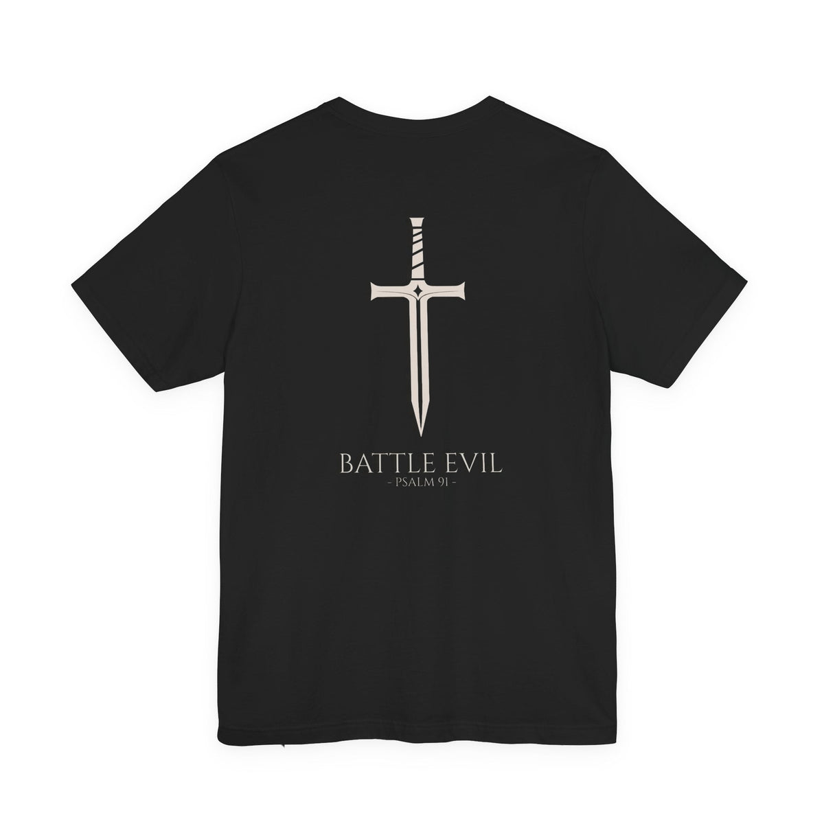 Battle Evil Psalm 91 Tee — back